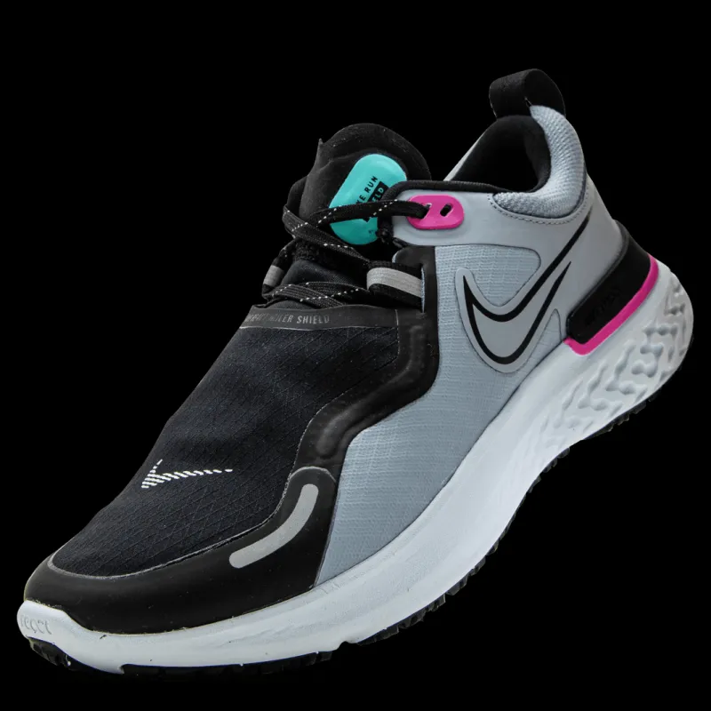 Nike React Miler Shield Blue/Black Flerfärgad Best