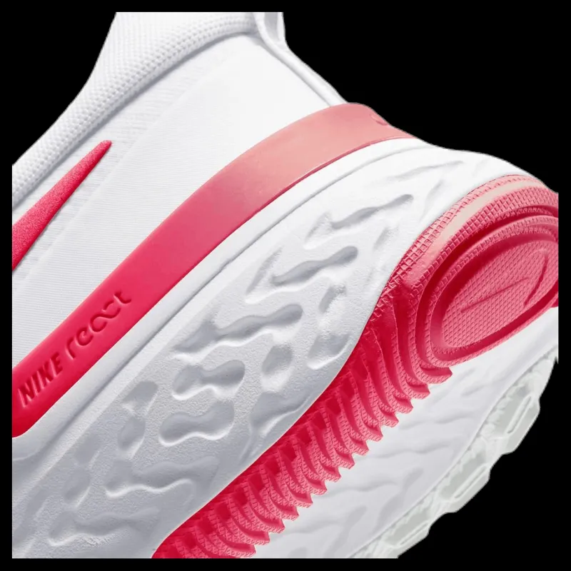Nike React Miler White/Grey Vit Sale