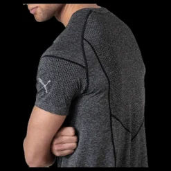 Outlet Puma Reactive evoKNIT Tee Black Grå