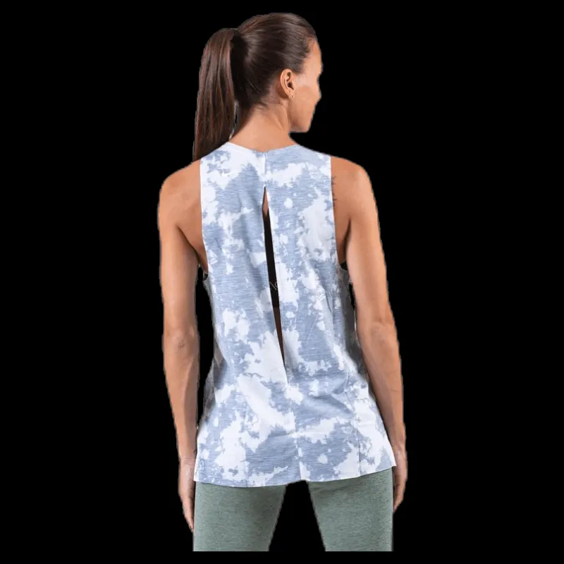 Sale Nike Rebel Sleeveless Top Patterned/Black Blå