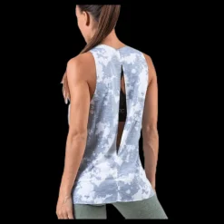 Sale Nike Rebel Sleeveless Top Patterned/Black Blå