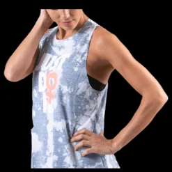 Sale Nike Rebel Sleeveless Top Patterned/Black Blå