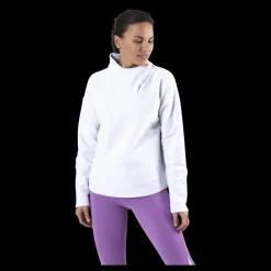 Online Under Armour Recover Fleece Wrap Neck Purple Lila