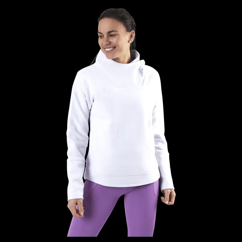 Online Under Armour Recover Fleece Wrap Neck Purple Lila