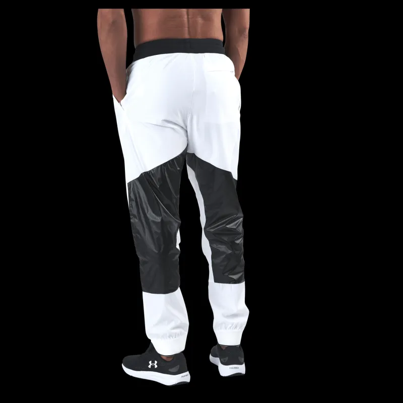 New Under Armour Recover Legacy Pant White Vit