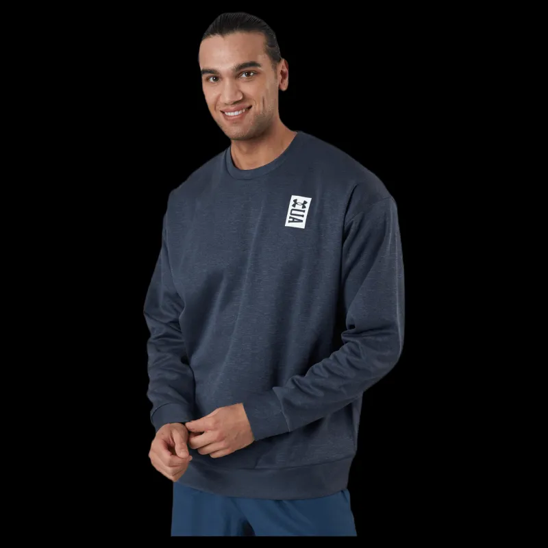 Under Armour Recover LS Crew Black Svart Sale