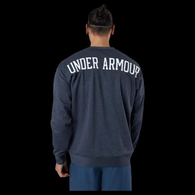 Under Armour Recover LS Crew Black Svart Sale