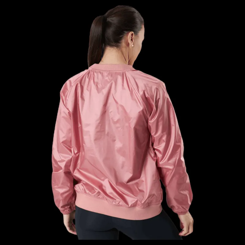 Online Under Armour Recover Woven Shine Crew Pink Rosa