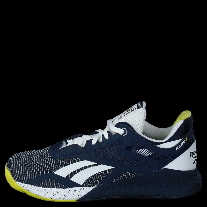 Reebok Nano X Vector Navy/white/chartreuse Blå Online