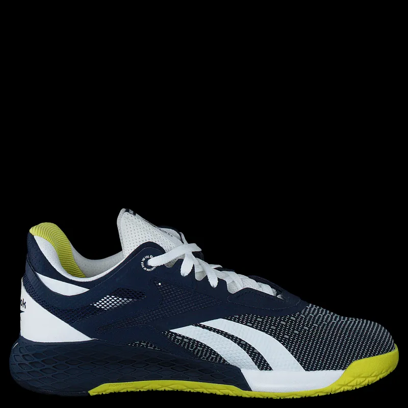 Reebok Nano X Vector Navy/white/chartreuse Blå Online