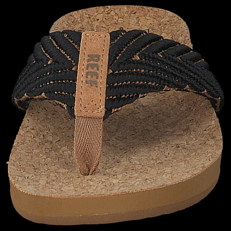Reef Cushion Strand Black/natural Brun Discount