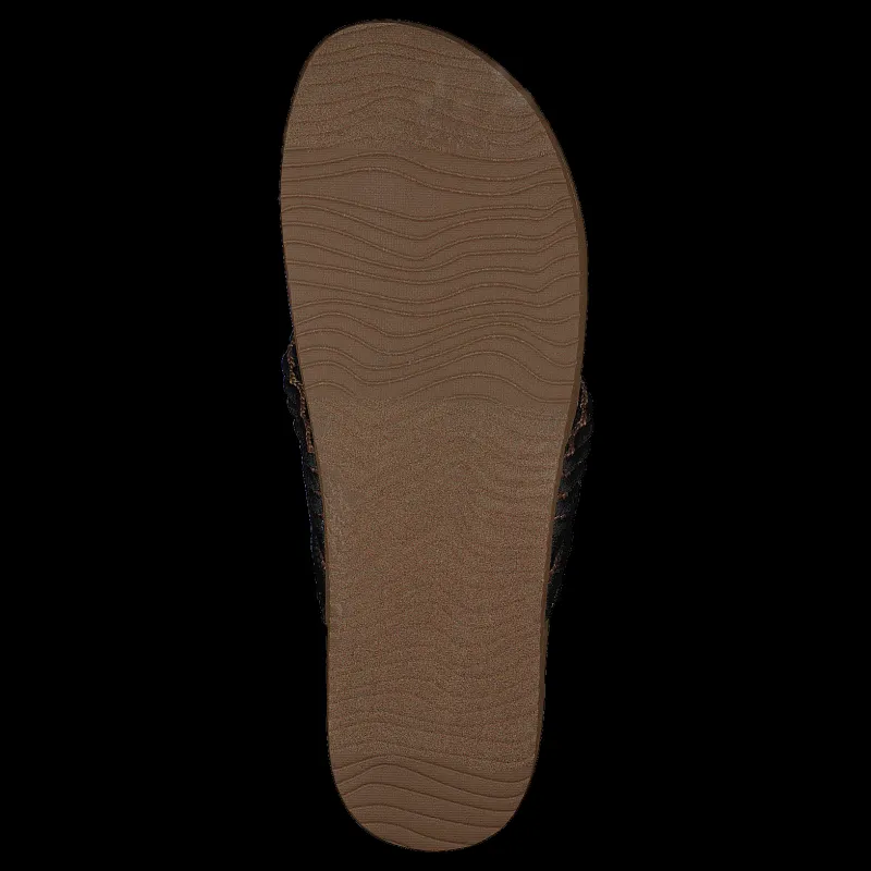 Reef Cushion Strand Black/natural Brun Discount