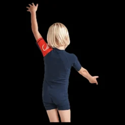 Didriksons Reef Kids Swimsuit Blue Blå New