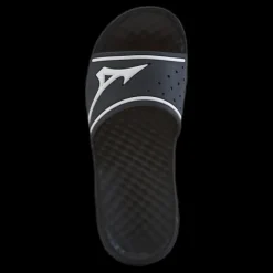 New Mizuno Relax Slide 2 Black / White Svart