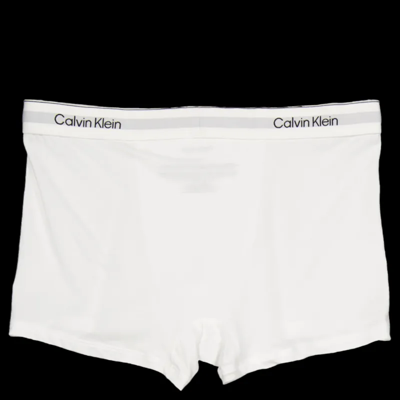 Calvin Klein Relaxed Dart Trunk 3pk White Vit New