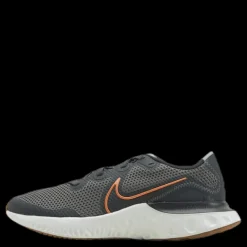 Nike Renew Run GS Big kids Black/Gold Grå Sale