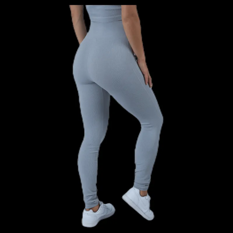 Best Pieces Renny Seamless Legging Lounge Bc Grey Grå
