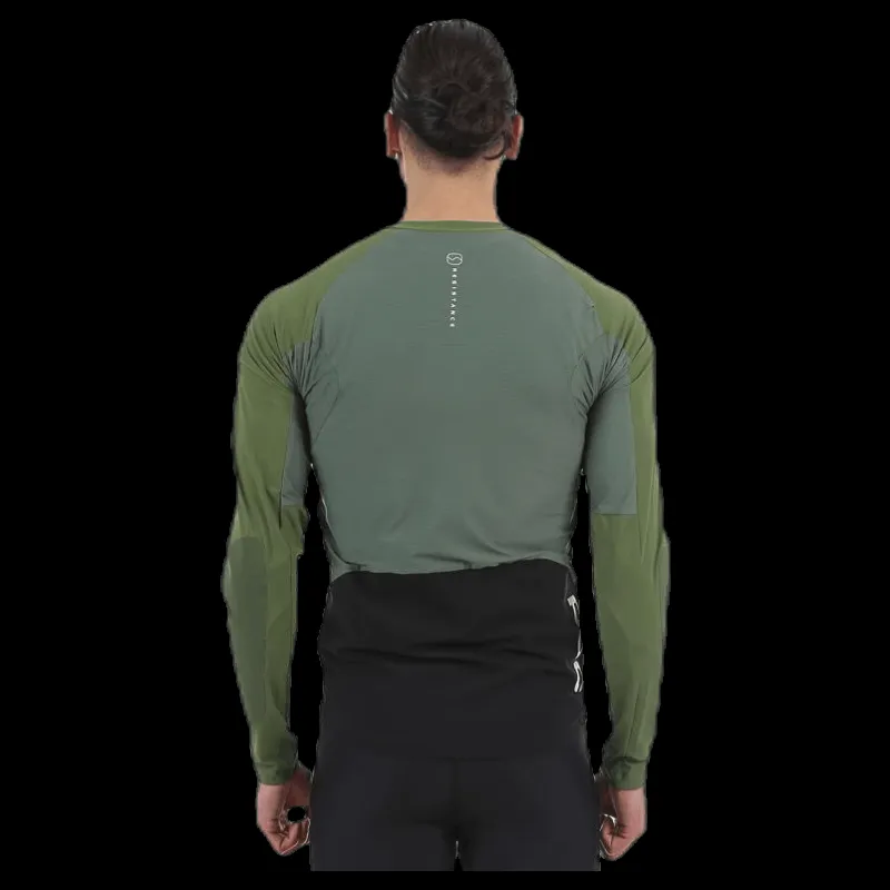 Discount POC Resistance Pro Enduro LS Jers Green Grön