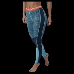 Hot Kari Traa Rett Pant Blue Blå