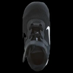 Nike Revolution 6 Baby/Toddler Shoes BLACK/WHITE-DK SMOKE GREY Svart Hot