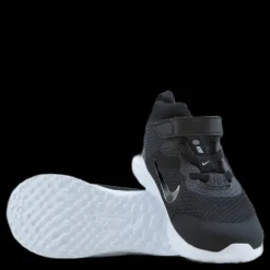 Nike Revolution 6 Baby/Toddler Shoes BLACK/WHITE-DK SMOKE GREY Svart Hot