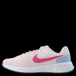 Online Nike Revolution 6 Big Kids' Road Running Shoes PEARL PINK/COSMIC FUCHSIA-COBALT BLISS Rosa