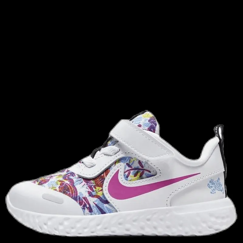 Nike Revolution 5 Fable TD Pink/Blue/White Vit Best