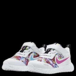 Nike Revolution 5 Fable TD Pink/Blue/White Vit Best