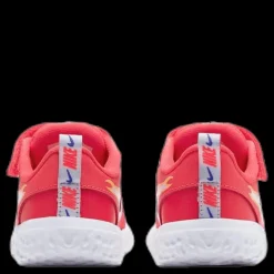 Nike Revolution 5 Fire TD Kids Yellow/Red Röd Discount