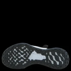 Nike Revolution 6 FlyEase Little Kids' Shoe BLACK/WHITE-DK SMOKE GREY Svart