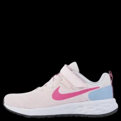 Discount Nike Revolution 6 Little Kids' Shoes PEARL PINK/COSMIC FUCHSIA-COBALT BLISS Rosa