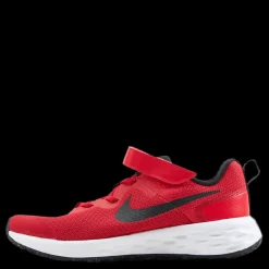 Nike Revolution 6 Little Kids' Shoes UNIVERSITY RED/BLACK Röd Outlet