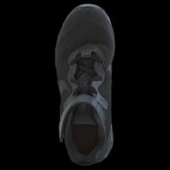 New Nike Revolution 6 Little Kids' Shoes BLACK/BLACK-DK SMOKE GREY Svart