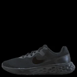 Nike Revolution 6 Next Nature Women's Road Running Shoes BLACK/BLACK-DK SMOKE GREY Svart Discount