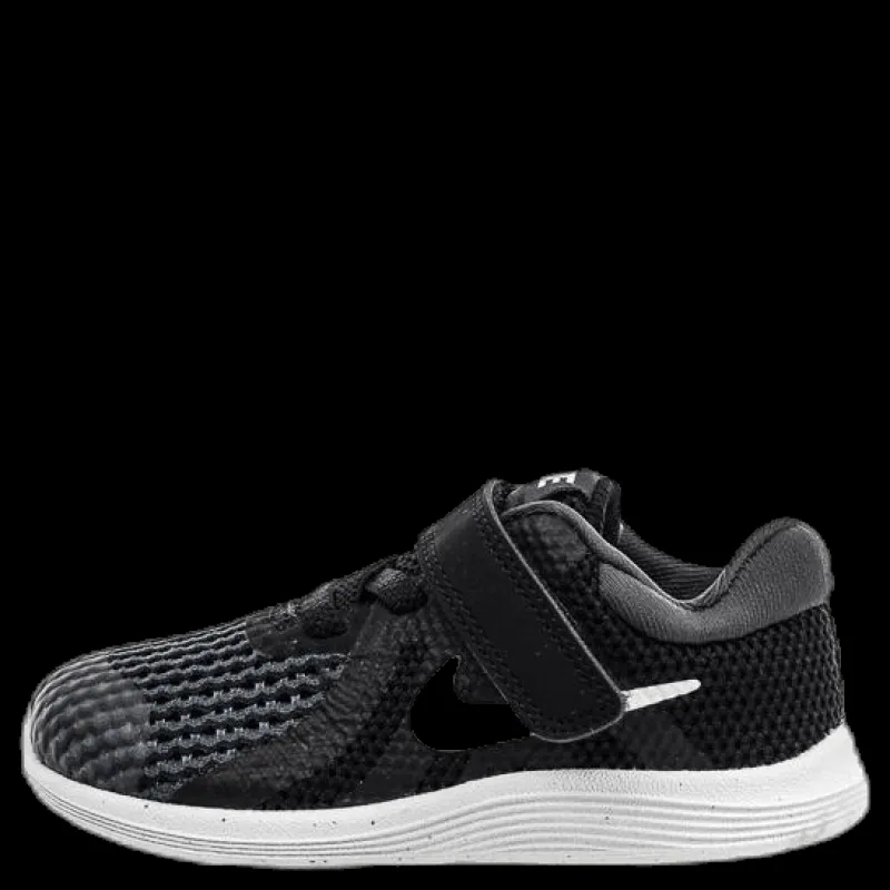 Nike Revolution 4 TD Kids White/Black Svart New