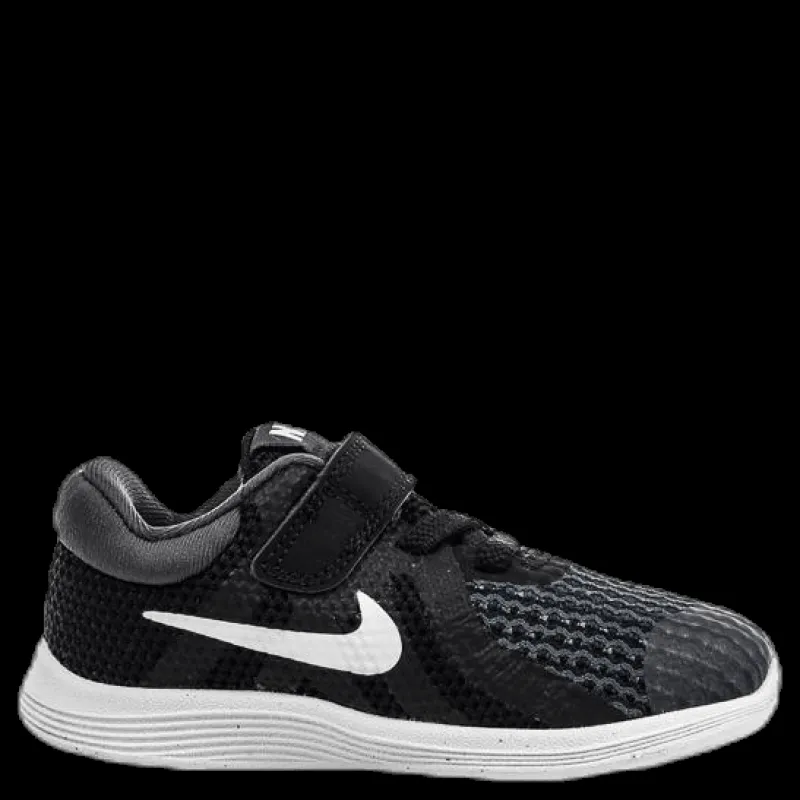 Nike Revolution 4 TD Kids White/Black Svart New