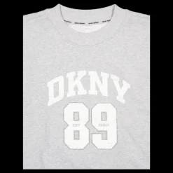Sale DKNY Sport Rhstn Lg Crew Nk Po Pgh/eggnog Vit