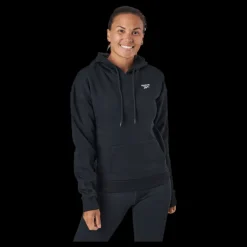 Reebok Ri Fleece Hoody Black Blå Outlet