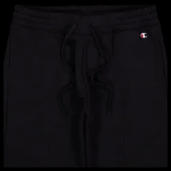 Champion Rib Cuff Pants Black Beauty Svart New