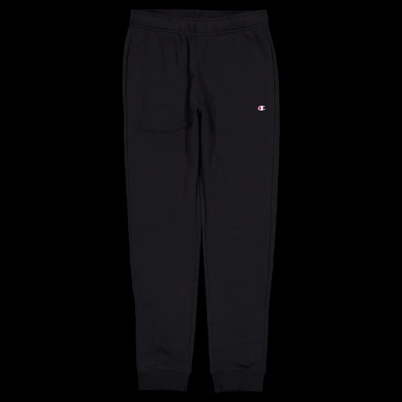 New Champion Rib Cuff Pants Black Beauty Svart