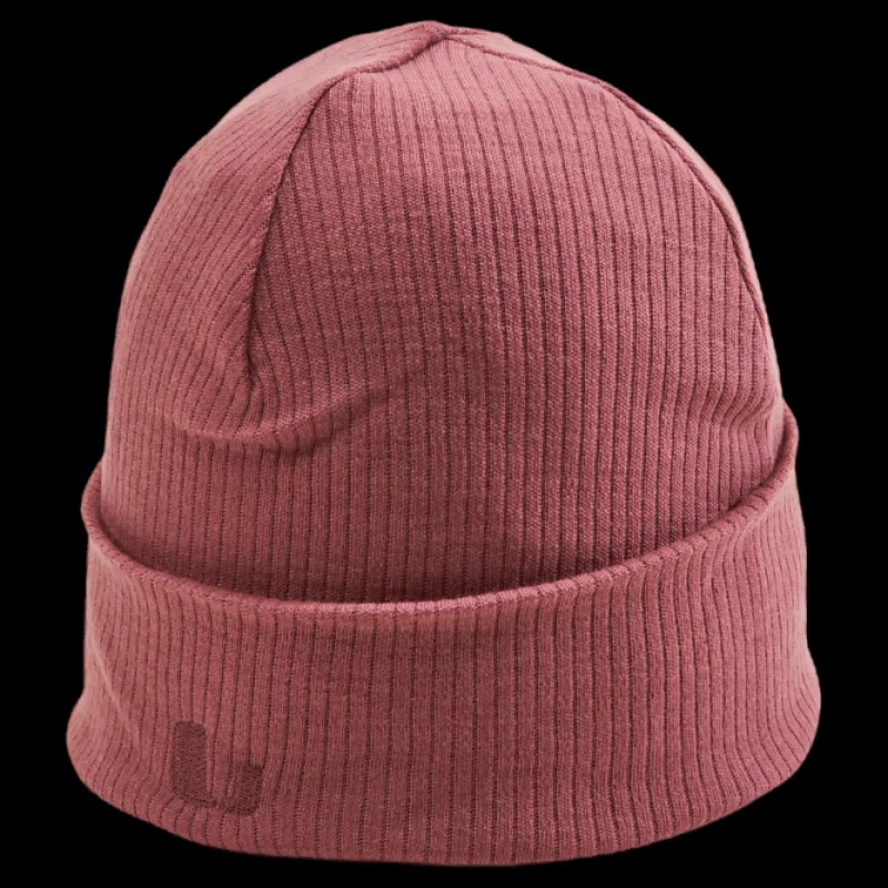 Best Lindberg Rib Merino Hat Rose Rosa