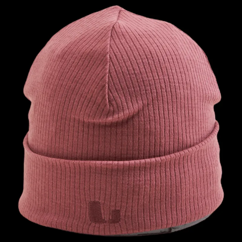 Best Lindberg Rib Merino Hat Rose Rosa
