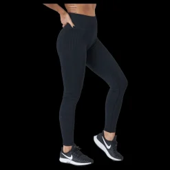 Gavelo Ribbed Black Sand Melange Seam Black Svart