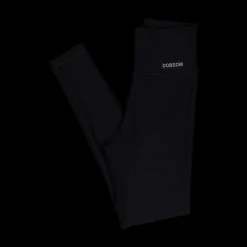 Online Dobsom Ribbed Tights Wmn Black Svart