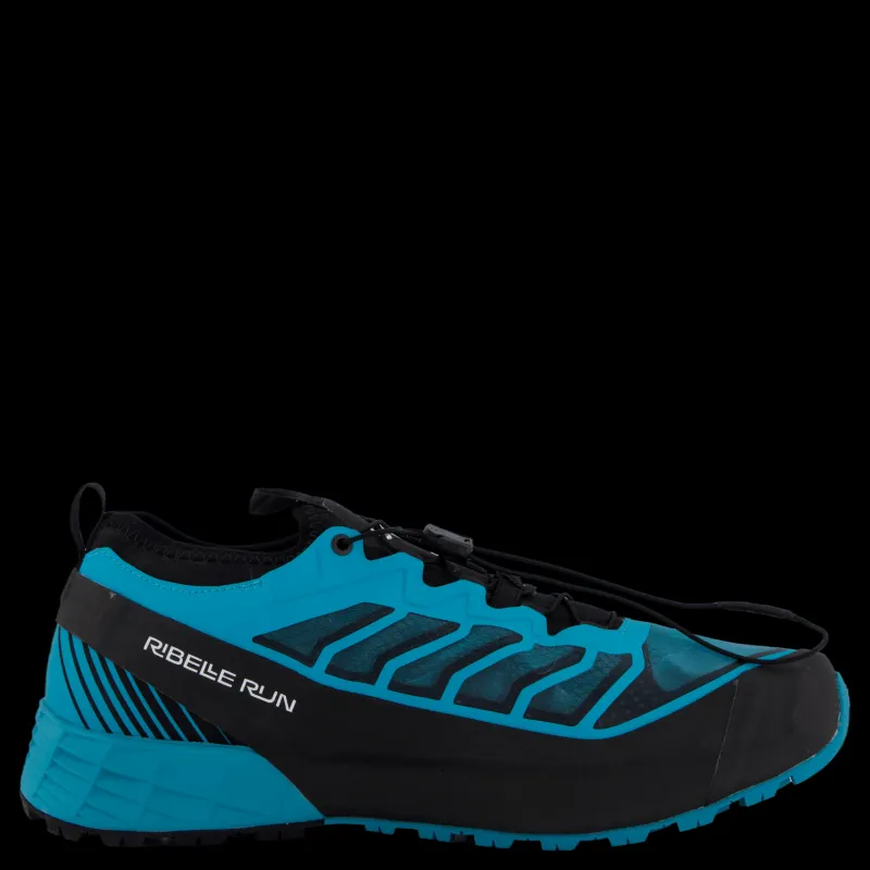 Discount Scarpa Ribelle Run Azure - Black Svart