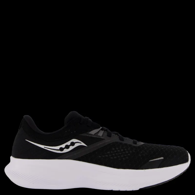 Saucony Ride 16 Black/white Svart Discount