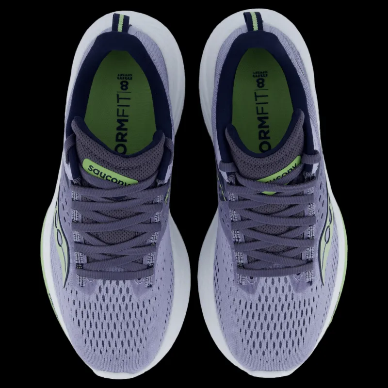 Saucony Ride 17 Iris/navy Blå