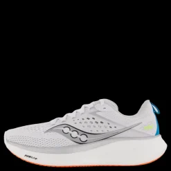 Saucony Ride 17 Men White/vizi Vit Online