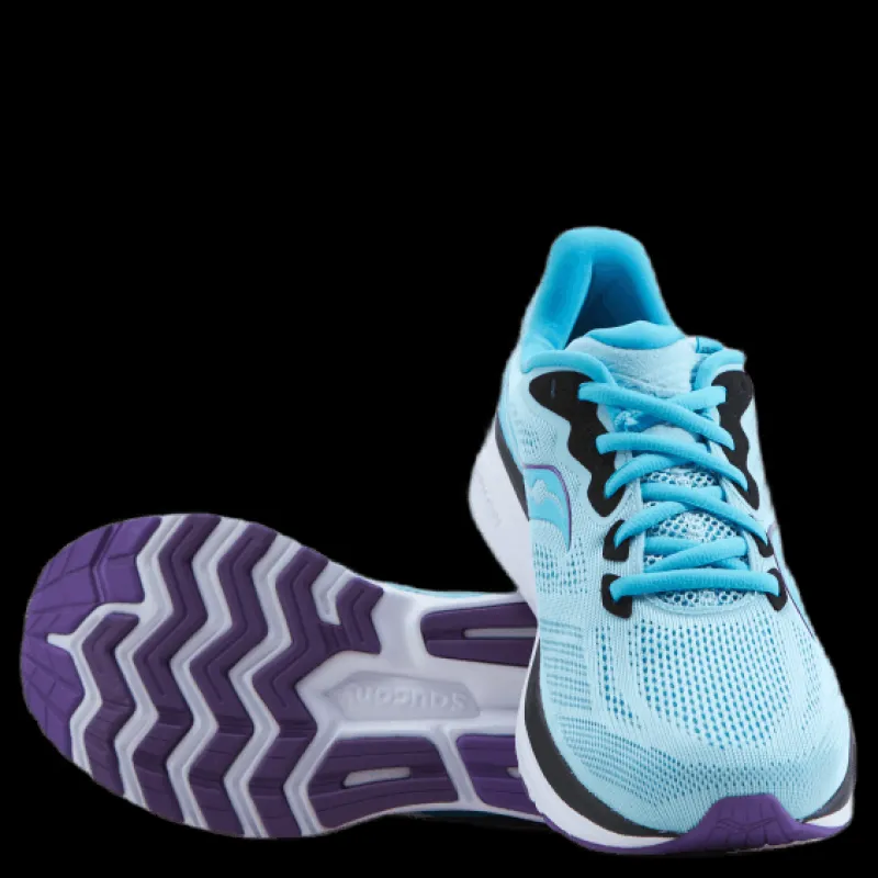 Saucony Ride 14 Powder/concord Blå Online