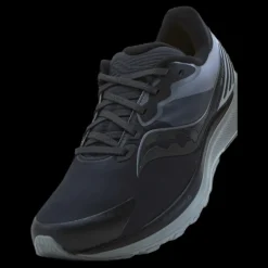 Saucony Ride 14 Runshield Black/gravel Blå New
